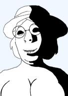 biting_lip clothes hair hat horny ominous rape shadow smile subvariant:female_cobson subvariant:hornyson template variant:cobson // 962x1344 // 25.7KB