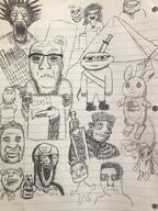 art drawing irl meta:tagme paper sneed subvariant:impish_amerimutt subvariant:schizojak traditional_media variant:chudjak variant:markiplier_soyjak variant:soyak variant:soytan // 3024x4032 // 1.6MB