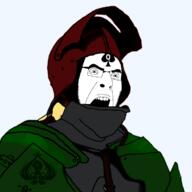 angry armor bbc black_lives_matter clothes glasses helmet knight open_mouth pan_african queen_of_spades sallet soyjak stubble tattoo variant:cobson // 723x722 // 190.6KB