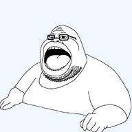 ai_but_not_completely_ai_doe angry big_lips fat glasses obese open_mouth stubble template transparent_background variant:sheboonjak // 1064x1064 // 31.2KB