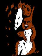 animal dark fur glasses nigga_thats_nuts nuts ominous open_mouth rape subvariant:feralsquirrel teeth trend:squirreljakking variant:feraljak // 750x1000 // 92.1KB