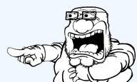 fat glasses glove open_mouth pointing stubble transparent_background variant:tockson wario // 1300x779 // 29.1KB