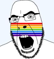 autonomous_oblast flag flag:jewish_autonomous_oblast full_head glasses hair jewish_autonomous_oblast looking_to_the_right open_mouth russia soyjak stubble teeth text transparent transparent_background variant:cobson // 721x789 // 18.9KB