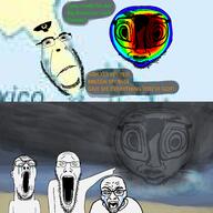 5soyjaks arm beach biting_lip crying deformed doug_walker florida glasses grey_skin hand hurricane hurricane_milton map nostalgia_critic open_mouth overcast pointing sea storm stubble subvariant:hornyson subvariant:tornadojak tattoo toss variant:cobson variant:nostaljak variant:reaction_soyjak variant:rupturejak variant:volcanojak // 4000x4000 // 1.3MB