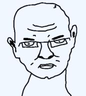 bald ear glasses lips looking_down transparent transparent_background variant:choon variant:unknown // 256x286 // 10.4KB