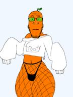 brimstone bulge closed_mouth fat femboy fishnet flag:japan food froot fruit fruity glasses green_eyes japan leg orange_skin stubble sweater thighs twink variant:markiplier_soyjak // 1373x1818 // 156.8KB