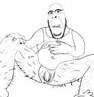 arm bald biting_lip foot full_body glasses hairy horny meta:pornographic_content naked penis small_penis stubble subvariant:hornyson variant:cobson // 1580x1641 // 190.0KB
