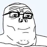 glasses happy smile template variant:tony_soprano_soyjak white_skin // 600x600 // 10.7KB