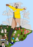 ack argentina black_skin brazil brown_skin closed_mouth clothes countrywar cown flag:argentina flag:paraguay flag:transgender_pride_flag flag:transgender_pride_flagtrans flag:united_nations flag:uruguay friendship glasses gun its_over javier_milei map monkey no_more_brother_wars open_mouth paraguay rope shitgentina smile soyjak stubble subvariant:chudjak_front subvariant:impish_amerimutt subvariant:muscular_chud subvariant:neutralplier subvariant:perceptive_chud subvariant:unbotheredchud text united_nations uruguat variant:chudjak variant:cobson variant:feraljak variant:impish_soyak_ears variant:markiplier_soyjak variant:soyak variant:wojak // 5605x7938 // 2.5MB