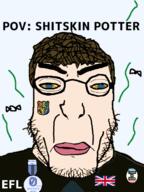 black_clothing brown_hair cloak coat_of_arms efl flag:minor_attracted_person flag:united_kingdom flies fnf_pedo frown harry_potter hogwarts lips love_is_love messy_hair nigger pink_lips series:esl_pedo_league shitskin stink_lines stubble subvariant:chudplier transparent_background white_skin yellow_sclera zero_good_posts_made // 1200x1600 // 1.0MB