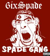 6ix9ine album_cover bbc blacked clothes cob_gang ear earring facial_mark forehead_mark glasses gummo hair hand hat music nose_piercing nose_ring open_mouth painted_nails queen_of_spades soyjak stubble subvariant:slutson tattoo text variant:cobson // 1080x1213 // 103.1KB