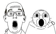 avgn glasses hand no_more_brother_wars stubble variant:bimmyjak variant:fuckfacejak white_background white_skin // 1024x620 // 63.2KB