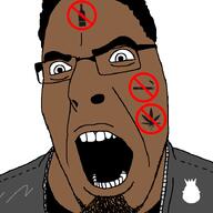 Stann_Smith anti-drug beard brown_skin ekoet hoodie nigger rapper sober the_sober_poet variant:cobson // 721x720 // 52.8KB
