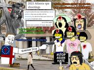 anti_soytan arm asian atlanta blood chinksectoid christaryan christian_cross christianity closed_eyes clothes crystal_cafe fist frown georgia gook gore hand hashtag holding_object holding_sign jeffrey_dahmer jeffrey_dahmer_death jesus jesus_christ kuromi mass_shooter metal_pipe nas:gigachad pipe pistol sanrio shooting sign south_korea soylent_(banana) stopasianhate subvariant:gapejak_female subvariant:metal_pipe_soytan subvariant:soychang teeth total_chink_death total_foid_death total_sloptran_death tsd variant:chudjak variant:gapejak variant:soykio_kid variant:soytan yellow_skin yellow_teeth // 2350x1750 // 2.3MB