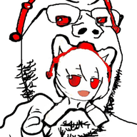 angry animated anime cat_ear clothes fumo glasses hand hat inubashiri_momiji open_mouth pointing pointing_at_viewer red_eyes soyjak stubble touhou variant:gapejak video_game vore // 430x602 // 149.0KB