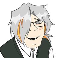 crazed kromer kromer_franz limbus_company open_mouth smile teeth teeth_showing variant:feraljak // 1025x1025 // 231.5KB