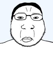 front_facing glasses hair lips neutral series:fusionjaks stubble subvariant:massjak subvariant:massjak_front variant:chudjak variant:gapejak // 957x1042 // 11.3KB