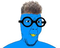 acne beak beard big_glasses bird blue_skin broccoli_hair closed_mouth dann_florek double_chin flintstones glasses hair immigrant lips mr_slate no_eyebrows round_glasses series:x_inmigrants smile smirk smug soyjak stubble the_flintstones the_flintstones_(1994) twitter twitter_immigrant variant:slatejak x x_(social_network) xitter xitter_immigrant zoomer zoomer_hair // 1250x1000 // 250.4KB