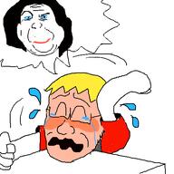 blond clothes crying fist glasses nate nate_higgers red_face table tranny variant:alicia // 480x480 // 22.6KB