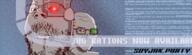 2soyjaks angry banner beard closed_mouth cyborg glasses robot sci-fi smile soyjak soyjak_party stubble subvariant:cyperpunk_soyak_ears text variant:gapejak variant:soyak // 350x100 // 68.0KB