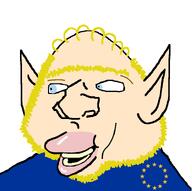 aryan blond blue_eyes blue_shirt clothes ear euromutt europe european_union fixed flag_european_union half_open_mouth lips series:aryan_soyjaks series:muttverse subvariant:ishish_euroaryan subvariant:ishish_euromutt vampire variant:ishish_soyak_ears white_background white_skin yellow_stubble yellow_teeth // 752x750 // 57.6KB