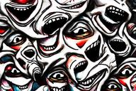 creature creepy eyes glitch horror jpeg monster mouth variant:gapejak variant:markiplier_soyjak // 1152x768 // 108.7KB