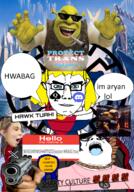 based he_will_always_be_a_gem keyed self_insert subvariant:muscular_chud variant:chudjak variant:shrek variant:soytan // 1061x1525 // 1.7MB