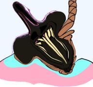 bloodshot_eyes brown_troonjak crying open_mouth rope soyjak suicide tongue transparent_background trend:slopjak variant:bernd // 768x719 // 207.2KB