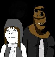 beard brown_hair brown_skin golden_tooth meta:tagme pedophile sandnigger subvariant:hornyson subvariant:shoyta unibrow variant:cobson variant:gapejak yellow_teeth // 720x744 // 61.7KB