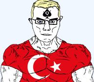 bbc buff chad clothes country countrywar flag flag:turkiye glasses muscles queen_of_spades subvariant:chudjak_front subvariant:muscular_chud turkiye tvrkaryan variant:chudjak // 1059x929 // 69.1KB
