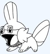 artist:hellcat glasses hoenn insurgency mudkip open_mouth pokemon soyjak stubble tail variant:unknown video_game // 522x563 // 15.8KB