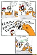 glasses greentext latte meta:tagme milk open_mouth soy soy_milk stubble teeth variant:a24_slowburn_soyjak // 1080x1594 // 244.6KB