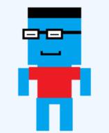 blue_skin calm chud closed_eyes closed_mouth five_nights_at_cobson's glasses pixel_art red_shirt smile transparent_background variant:chudjak // 102x125 // 1.6KB