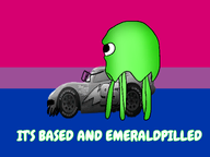 car christpilled colored_background emerald_(namefag) flag:bisexual_pride_flag garten_of_banban glasses looking_to_the_left meta:namefags series:its_based_and_christpilled stubble subvariant:side_stinger_flynnjak variant:emerald_get_a_job_you_fucking_nigger variant:stinger_flynnjak // 2000x1500 // 244.4KB