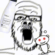 alien animated antenna bottle earthquake glasses logo mustache open_mouth plastic_bottle red_eyes reddit reddit_moment shaking soy soyjak soylent soylent_(original) soylent_bottle stubble variant:a24_slowburn_soyjak // 345x395 // 3.9MB