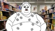 cow elephant fat hippo irl_background obese oh_my_god_she_is_so_attractive pig self_insert variant:der_wal*mart walmart walrus whake // 800x445 // 415.1KB