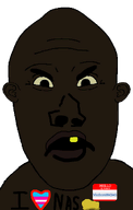angry bald big_nose black_skin brimstone i_trans_heart namefags nigger variant:vlodson vlodsonwabag_(namefag) yellow_teeth // 640x1011 // 57.9KB