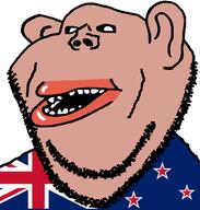 brown_skin clothes ear lips mutt new_zealand open_mouth soyjak stubble subvariant:impish_amerimutt variant:impish_soyak_ears // 598x628 // 29.8KB