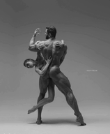 2gigas butt dance female grey_skin male muscles muscular_male naked nas:gigachad nonsense // 667x809 // 164.2KB