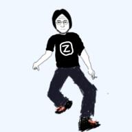 cigarette clothed clothes glasses jeans russia_ukraine_war stubble variant:unknown walking z_(russian_symbol) // 1179x1179 // 350.1KB