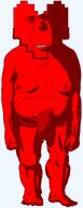 artist:bucephalus_(kiwi_farms) biting_lip chest_hair creepy deltarune erection fat full_body glasses gynecomastia hairy heart imminent_rape looking_at_you nipple ominous penis rape red_skin soul soyjak stubble subvariant:hornyson thick_eyebrows transparent_background variant:cobson vein video_game // 816x2047 // 29.5KB