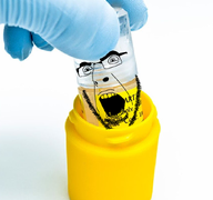 bottle glasses glove objectsoy open_mouth radiopharmaceutical stubble subvariant:radiopharmaceuticalson variant:cobson // 853x800 // 510.8KB