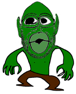 arm big_lips clothes deformed full_body glasses goblin green_skin leg looking_to_the_left nipple stubble subvariant:nogoblin variant:nojak // 682x841 // 197.3KB