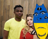 black_skin man nigger queen_of_spades spade subvariant:hornyson variant:cobson white_skin woman // 720x595 // 119.7KB