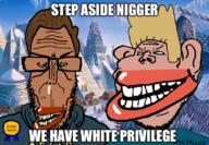 amerimutt award beavis_and_butthead blue_eyes edit euromutt hyperborea nigger trend:aryan white white_privilege // 814x562 // 623.4KB