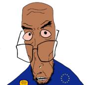 angry award booger europe glasses most_obsessed_faggot_award moustache open_mouth star star_(symbol) stubble subvariant:euromutt subvariant:euromutt2 teeth variant:markiplier_soyjak // 1200x1076 // 40.7KB