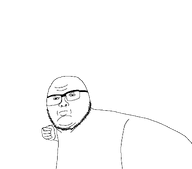 glasses punch soyboy stubble traced variant:punchjak // 1150x1011 // 13.5KB