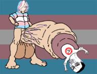 angry arm bloodshot_eyes clothes cock_vore crying flag glasses hair hand hands_up inside_object nazism nsfw paxiti penis pol_(4chan) soyjak swastika tranny trans_rights transgender_flag tshirt variant:chudjak vore // 850x645 // 98.3KB