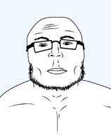 bald beard buff closed_mouth eyebrows full_head glasses glowup high_quality high_res ias looking_at_viewer looking_at_you man meta:high_resolution meta:template mewing neutral remastered soyjak stubble subvariant:terrence template testosterone transparent transparent_background variant:alicia wrinkles // 1184x1440 // 27.1KB