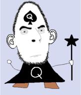 closed_mouth fairy full_body glasses holding_object neutral queen_of_spades soyjak spade stubble variant:cobson wand // 323x380 // 36.3KB